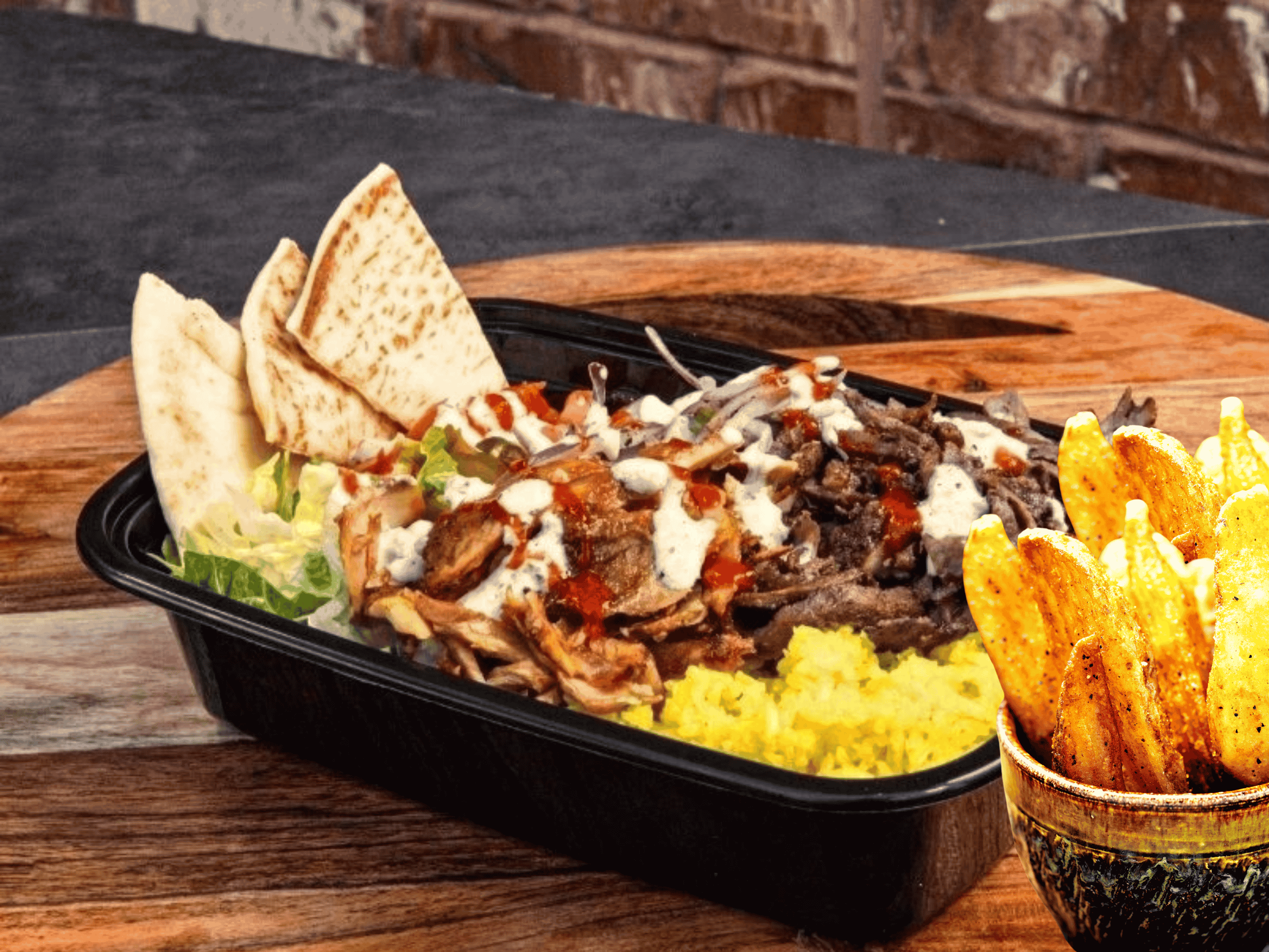 No.A29-Kebab on a plate
